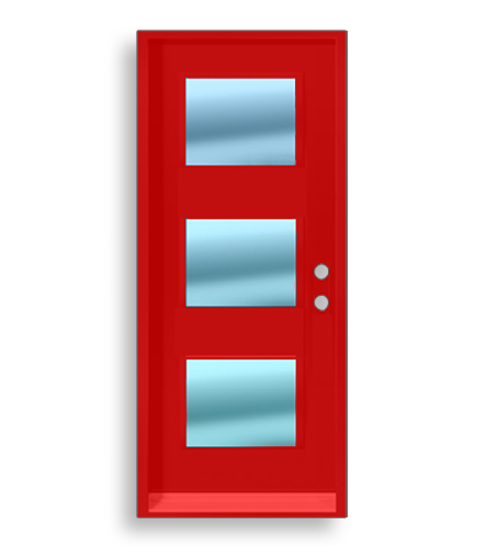 Porte résidentielle